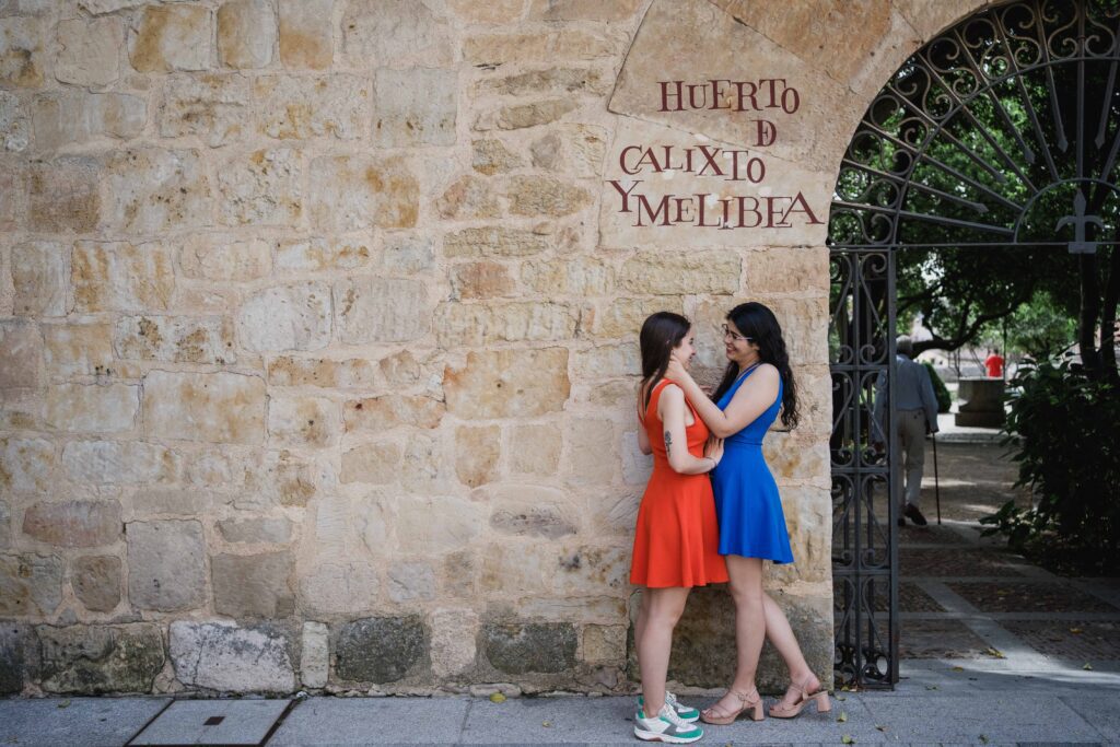 fotografía de preboda de novias en salamanca  de JoseLomarPhoto